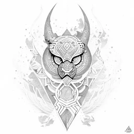 tribal philippines tattoo design idea