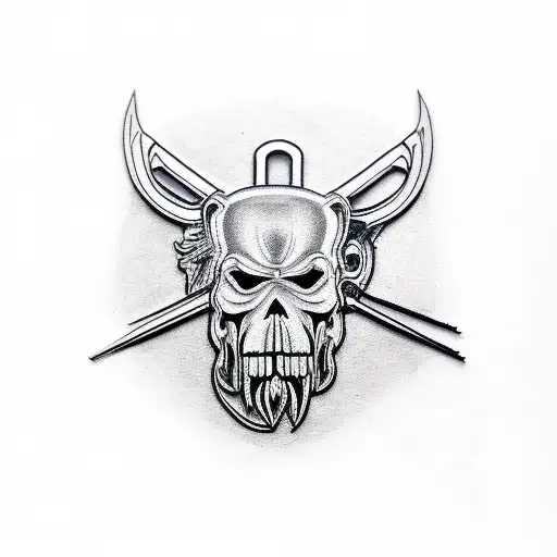 john wick tattoo design idea