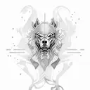 john wick tattoo design idea