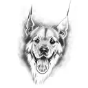 john wick tattoo design idea