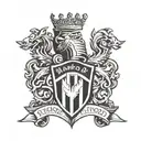 Manchester united and swindon fc emblem merged tattoo design idea