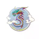 Dragon chino  tattoo design idea