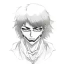 eren yeager's face tattoo design idea