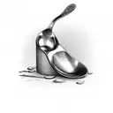bar spoon tattoo design idea