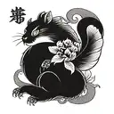 Nanakorobi Yaoki tattoo design idea