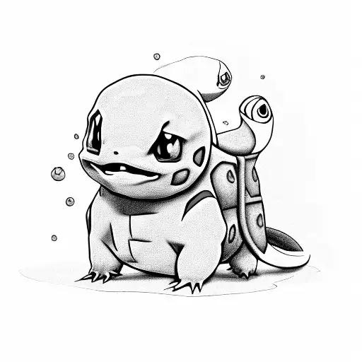 Charmander, Squirtle, Bulbasaur tattoo design idea