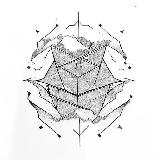 kintsugi tattoo design idea