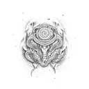 kintsugi tattoo design idea