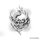 kintsugi tattoo design idea