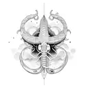 Ophiuchus  tattoo design idea