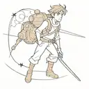the Treasure Planet tattoo design idea