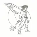 the Treasure Planet tattoo design idea