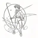 the Treasure Planet tattoo design idea
