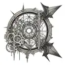 Muse's "Origin of Symmetry" and "Absolution" artworks tattoo design idea