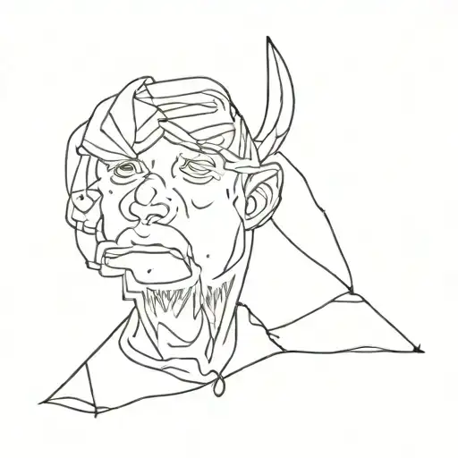 only fools are satisfied  tattoo design idea