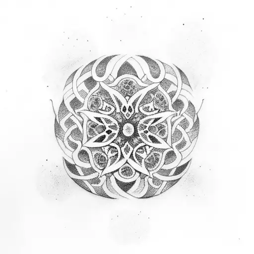 Black clover tattoo design idea