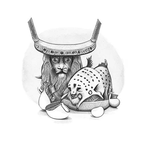 Last supper tattoo design idea