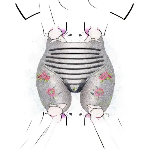 tummy tuck tattoo tattoo design idea