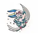 overcoming anxiety tattoo design idea