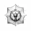 spartan shield spears  tattoo design idea