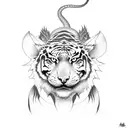 Dragon, Tiger, Rat, Dog, and Monkey tattoo design idea