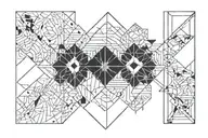 Forever together tattoo design idea