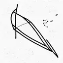 cyber lines tattoo design idea