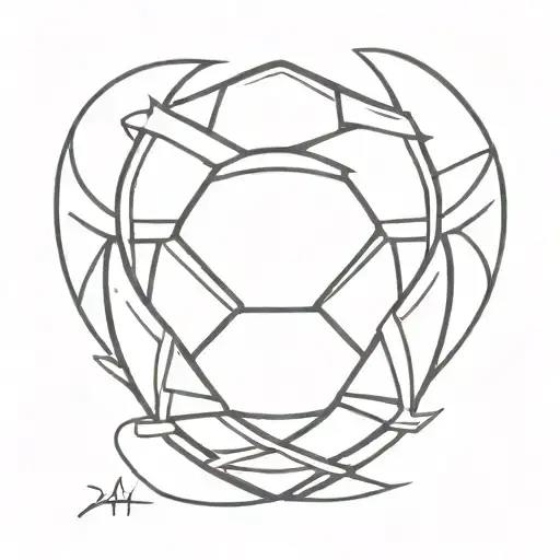 Gaelic football  tattoo design idea