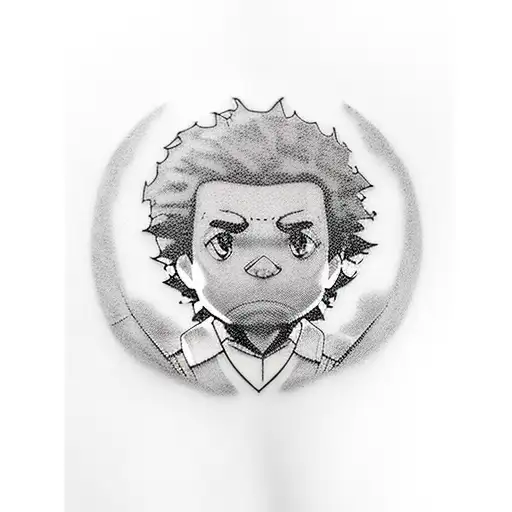 Huey freeman and jason vorhees  tattoo design idea