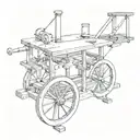 Newton's first law of motion tattoo design idea