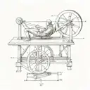 Newton's first law of motion tattoo design idea