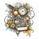 Newton's first law of motion tattoo design idea