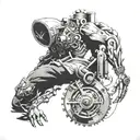 Newton's first law of motion tattoo design idea