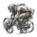 Newton's first law of motion tattoo design idea