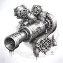 Newton's first law of motion tattoo design idea