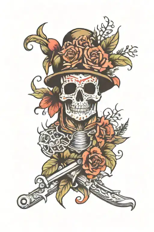 mtb donw hill tattoo design idea