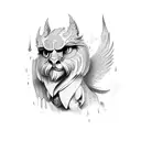 Griffin tattoo design idea