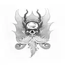 Edgar Alan Poe tattoo design idea