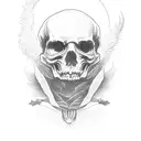 Edgar Alan Poe tattoo design idea
