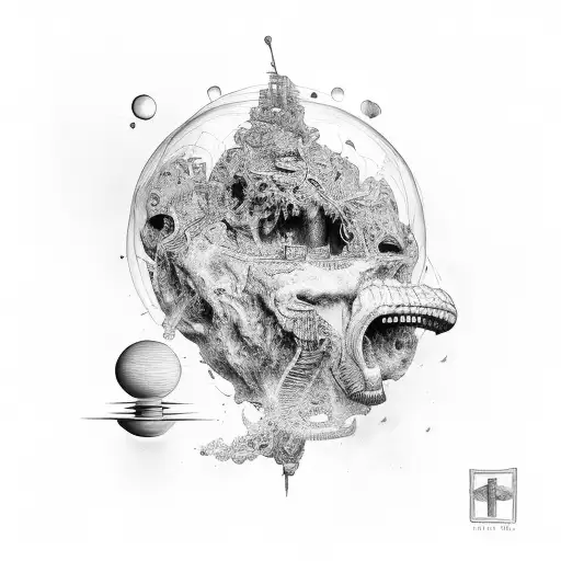 physics science  tattoo design idea