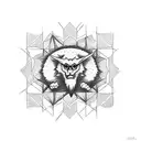 geek Canada Brazil  tattoo design idea