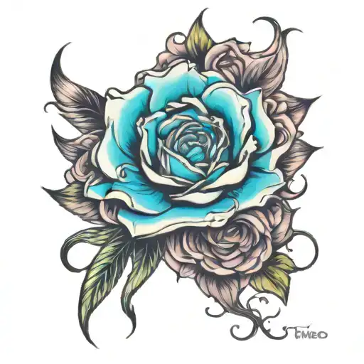 anorexia, bulimia, depression, hypersensitivity tattoo design idea