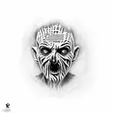 freddy krueger  tattoo design idea