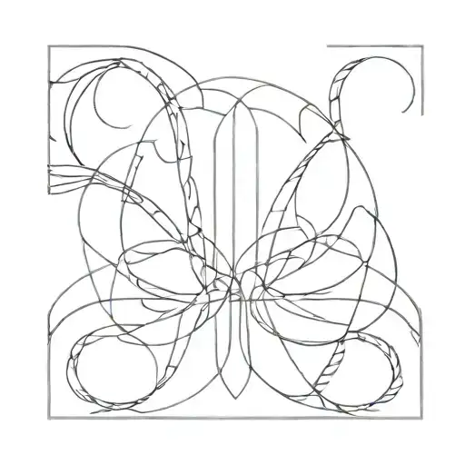 persian culture weaving el tattoo design idea