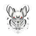 une épée avec un papillon dessus  tattoo design idea