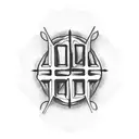 waffles for life tattoo design idea