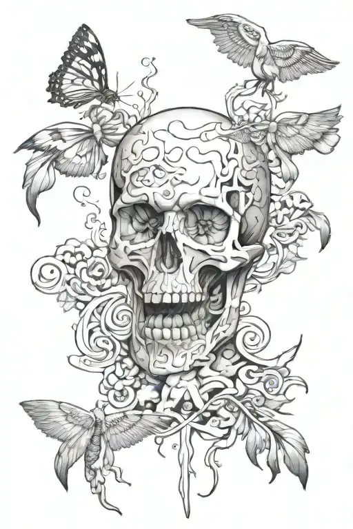 ptsd t2 diabetes ms tattoo design idea