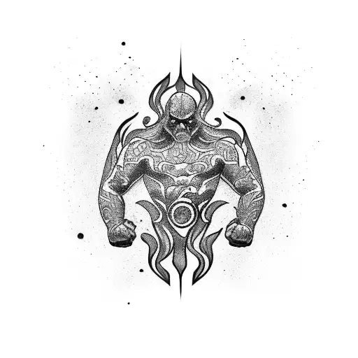 jiu jitso tattoo design idea