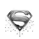 superman ripped tattoo design idea
