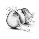 glass onion tattoo design idea